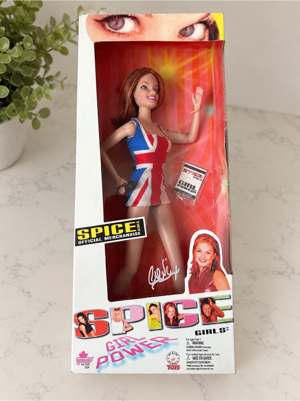 Unverified Signature 1997 Galoob Spice Girls “Girl Power” Geri Halliwell/Ginger